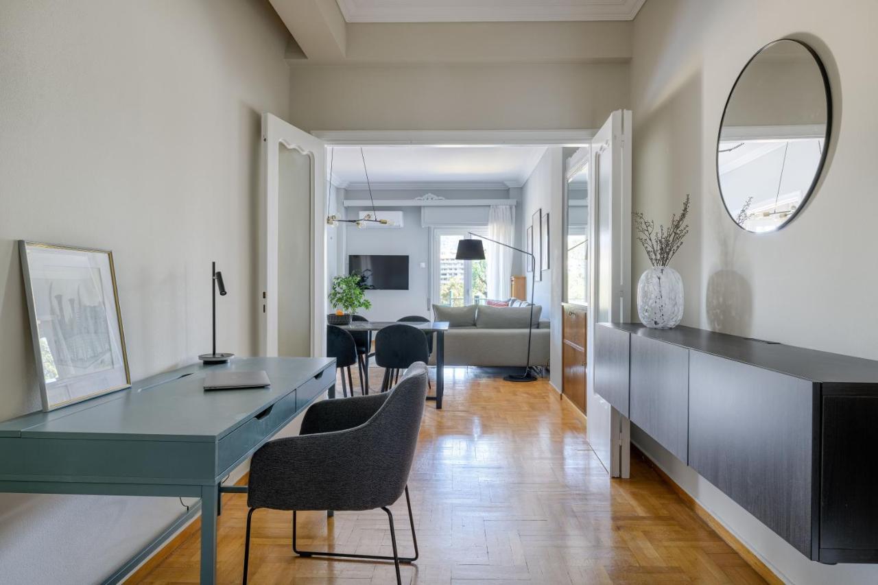 Aura Homes, Classic Apartment In Central Athens Atenas Exterior foto